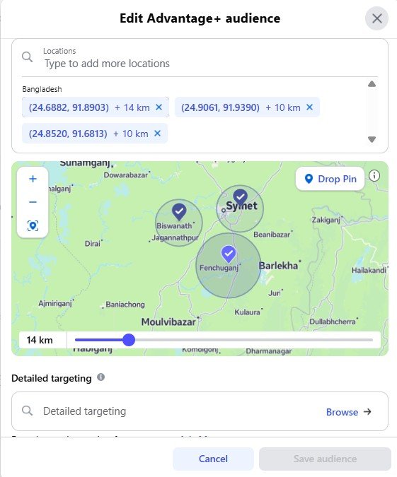 Advence Audience tergeting